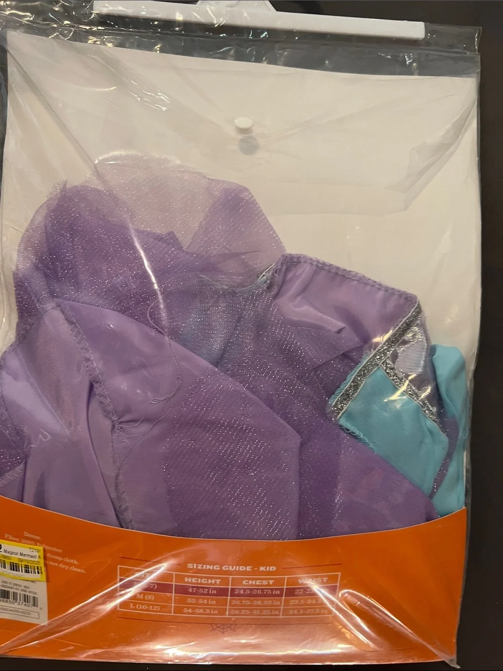 Hyde and Eek! Kids' Magical Mermaid Costume - Purple/Blue
